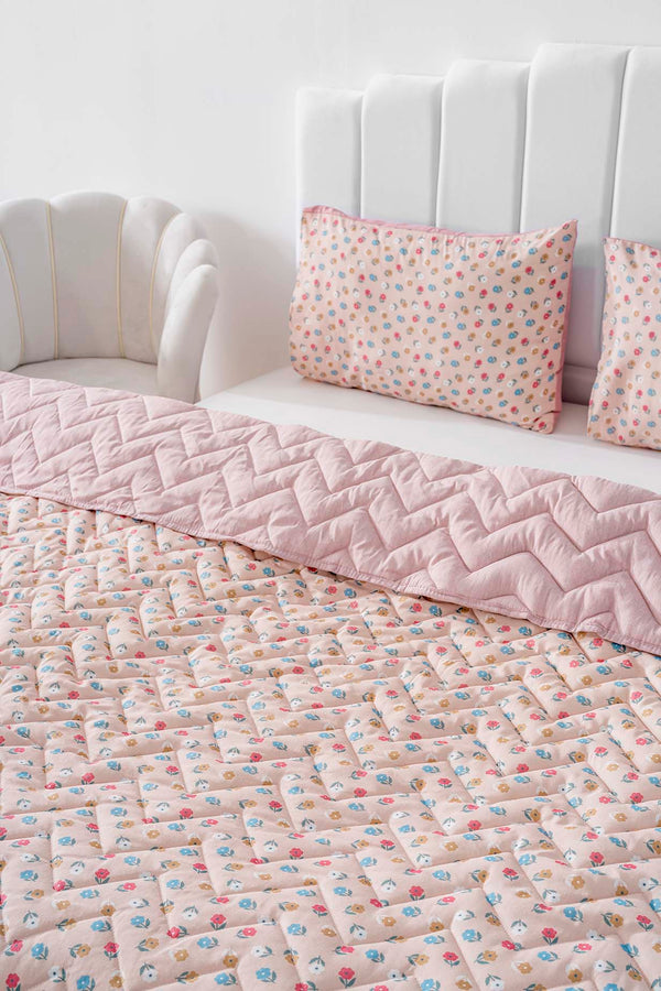 Rossie Single Outlet Cotton Quilted Bedspread & Coverlet