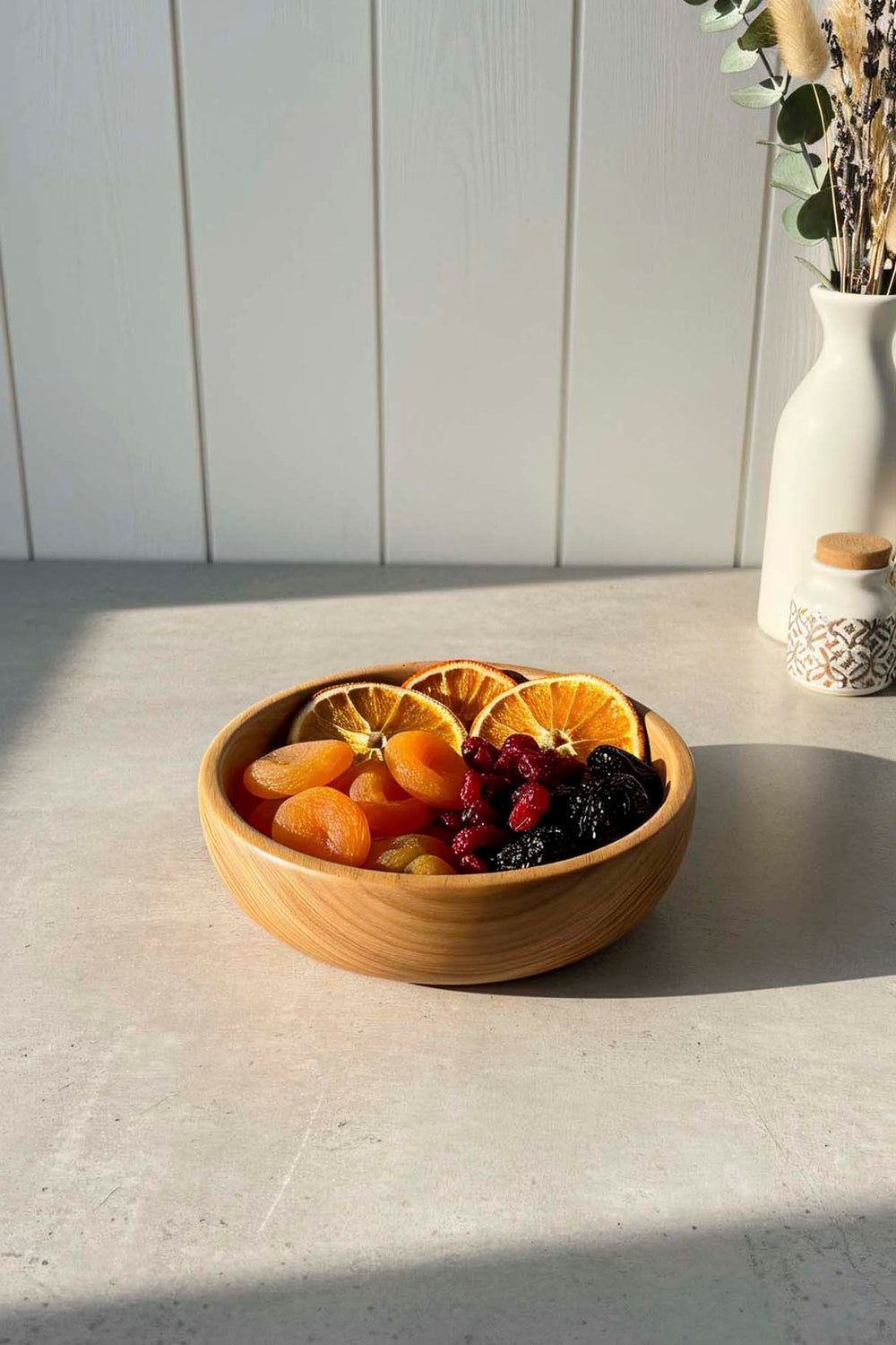 Wooden Chestnut Wood Serving Bowl, Serving Tray