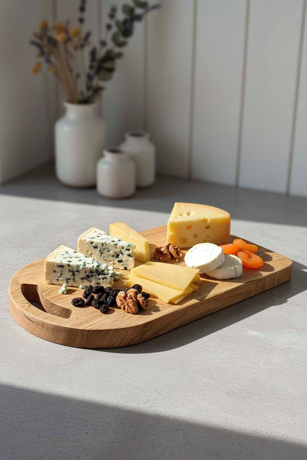 Wooden Chestnut Wood Serving Board, Presentation Tray