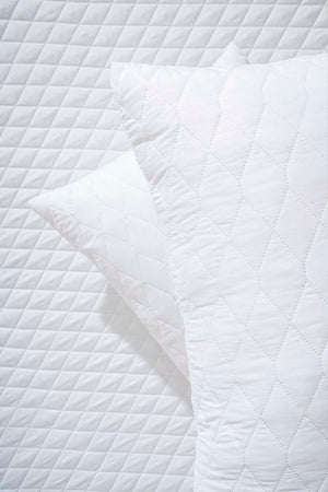 Elisa Waterproof Quilted 2-Piece Pillow Protector Set