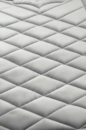 Gray Quilted Padded Luxury Prayer Mat – 65 x 115 cm