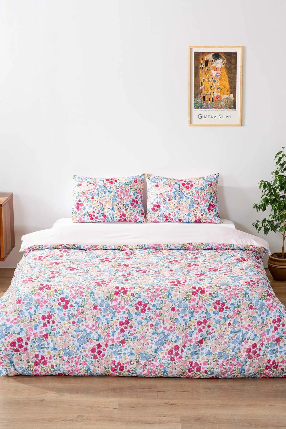Sevda Flower Outlet Double Duvet Cover Set – Cotton