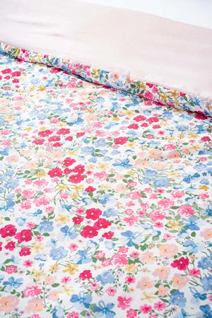 Sevda Flower Single Duvet Cover Set – Cotton
