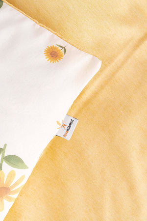 Sunflower Double Duvet Cover Set, Cotton