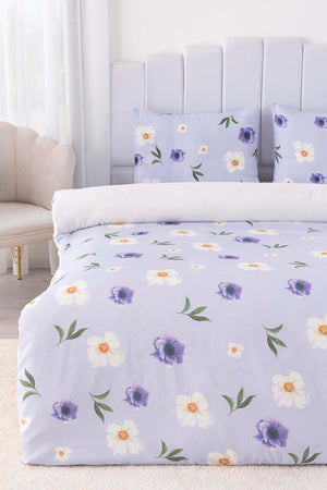 Wild Flowers  Double Duvet Cover Set Cotton