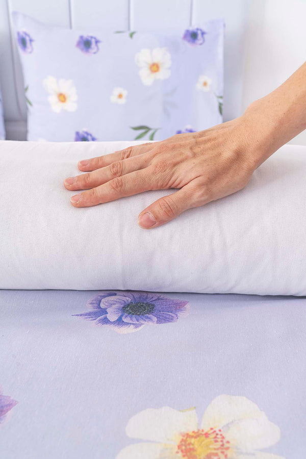 Wild Flowers  Double Duvet Cover Set Cotton