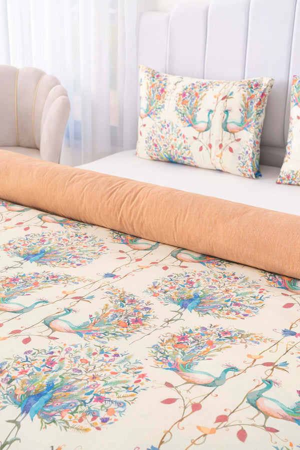 Linda Single Duvet Cover Set – Cotton