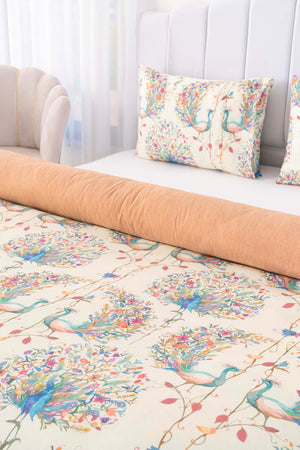 Linda Double Size Duvet Cover Set Cotton