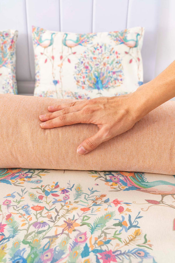 Linda Double Size Duvet Cover Set Cotton