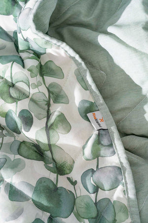 Eucalyptus Double Bedding Set with Duvet Cover - 7 Piece Bridal Set