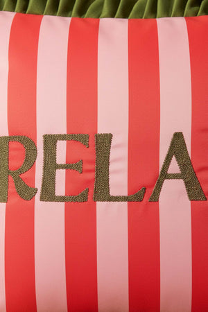 Relax Embroidered Decorative Cushion Cover