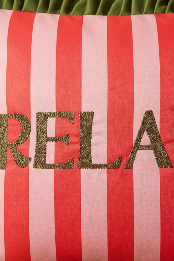 Relax Embroidered Decorative Cushion Cover
