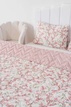 Sakura Cotton Double Quilted Pique & Bedspread