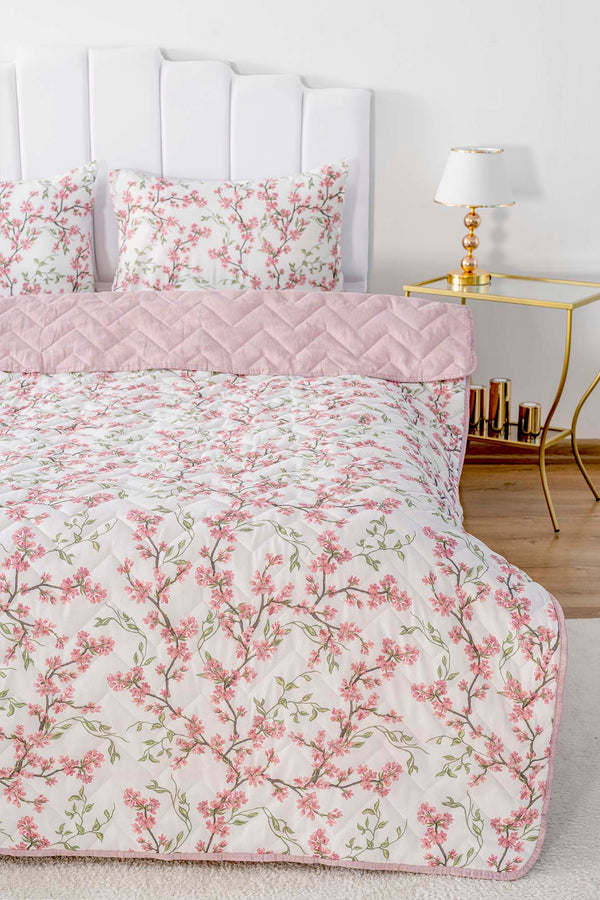 Sakura Cotton Double Quilted Pique & Bedspread