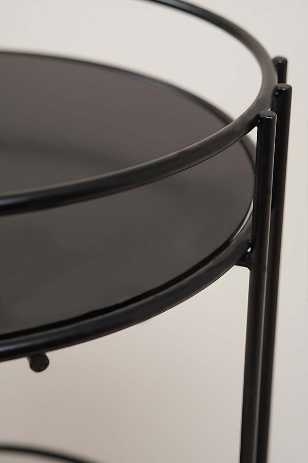 Black Metal Organizer Stand