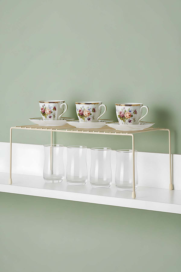 Cream Multi-Purpose In-Closet Organizer