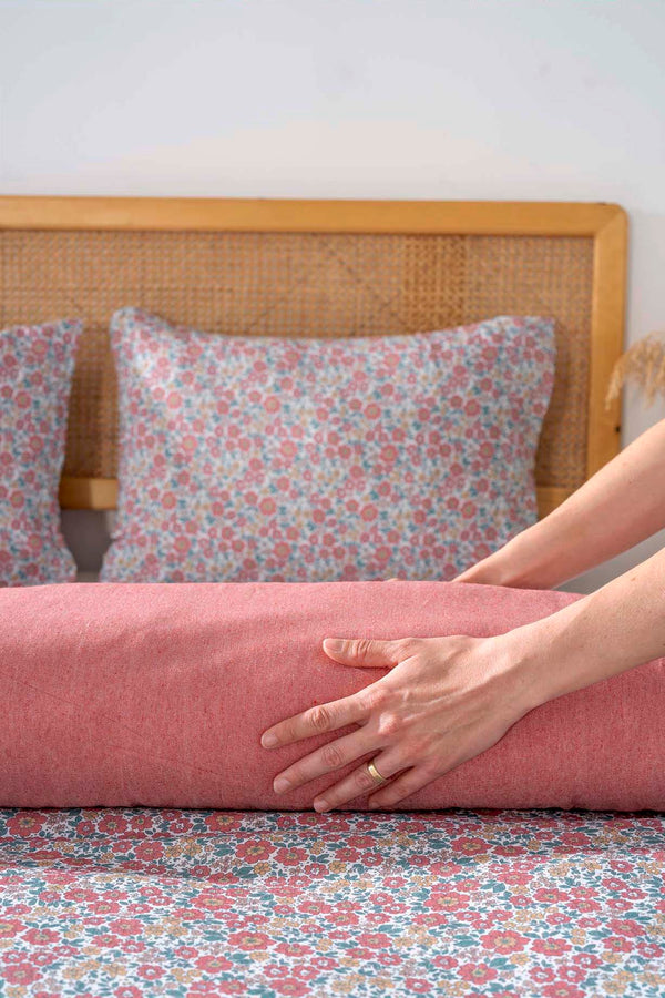 Almina Double Bed Cotton Duvet Cover Set