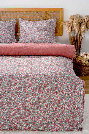 Almina Double Bed Cotton Duvet Cover Set