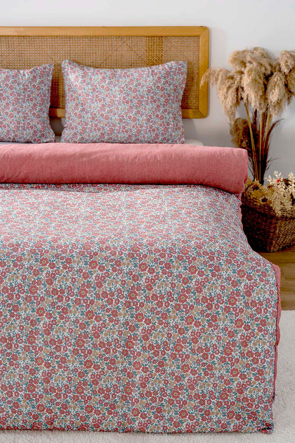 Almina Double Bed Cotton Duvet Cover Set