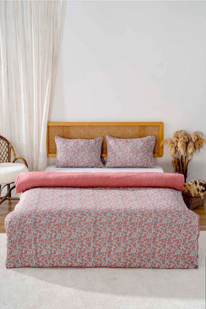Almina Double Bed Cotton Duvet Cover Set