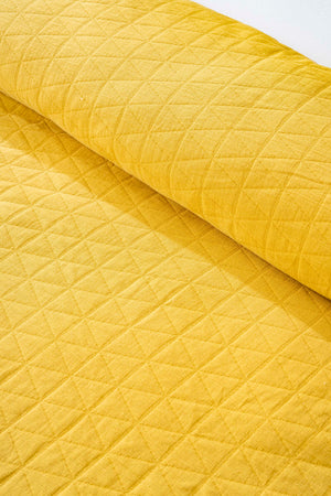 Orella Yellow Double Jacquard Bedspread Set 3 Pieces Sleep Set