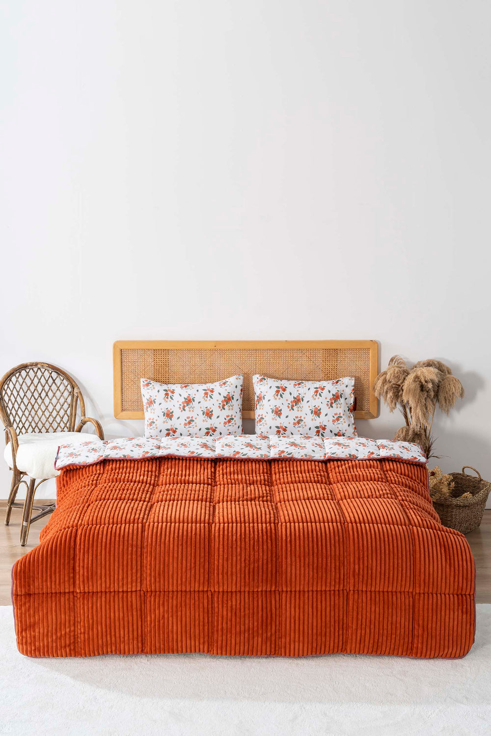 Sera Terracotta Double Bed Tresa Sleep & Bridal Set