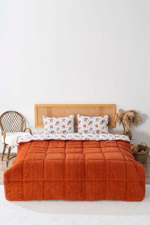 Sera Terracotta Double Bed Tresa Sleep & Bridal Set