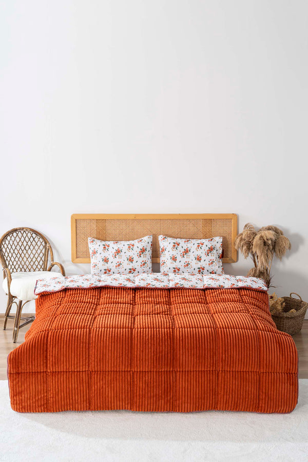 Sera Terracotta Double Bed Tresa Sleep & Bridal Set