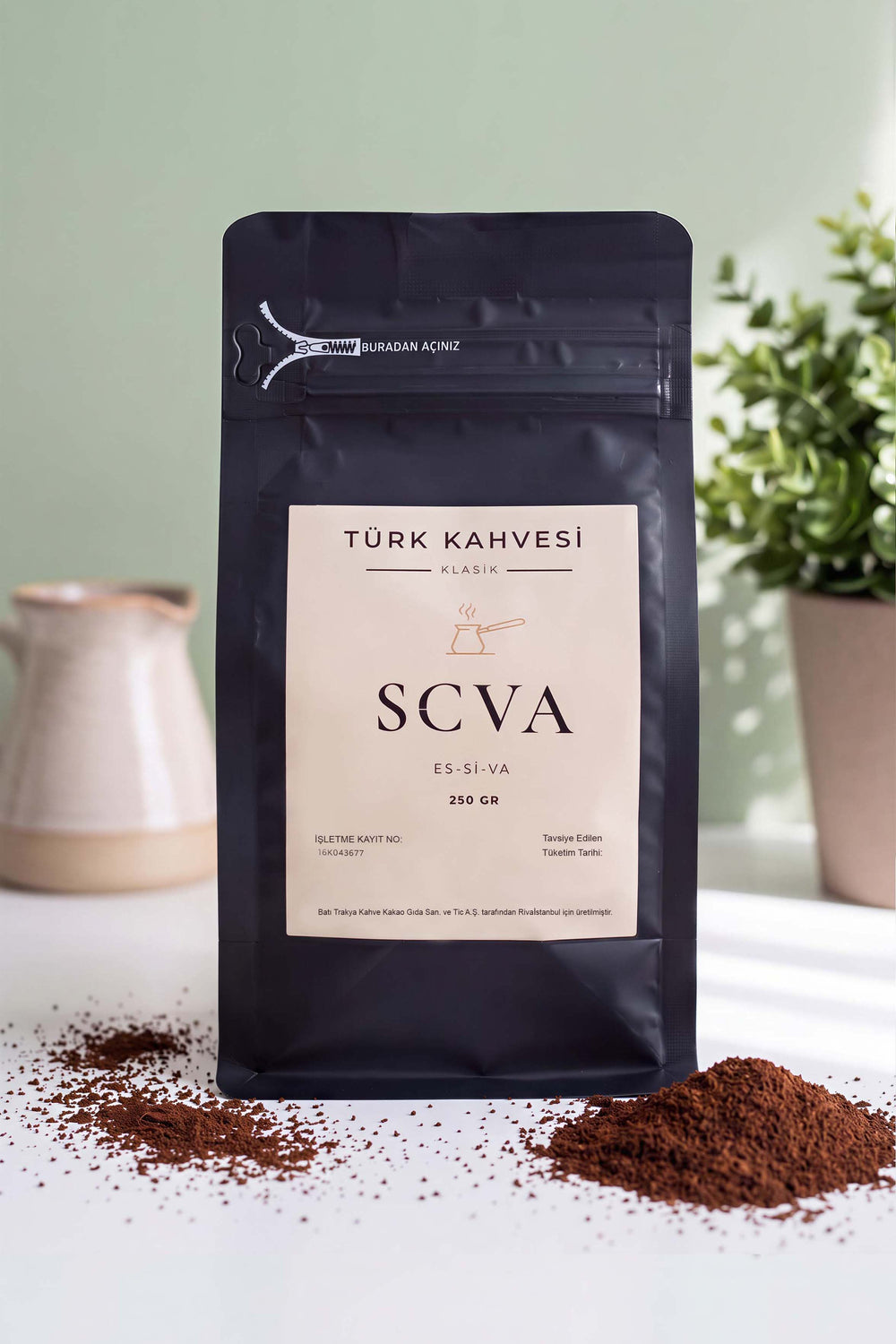 SCVA Freshly Roasted Classic Turkish Coffee 250 gr
