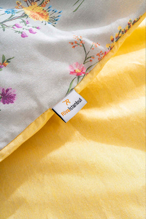 Bougainvillea Beechwood Viscose Blend Double/Queen Duvet Cover Set – Silky Soft, Antibacterial, Breathable, 3-Piece, 200x215 cm