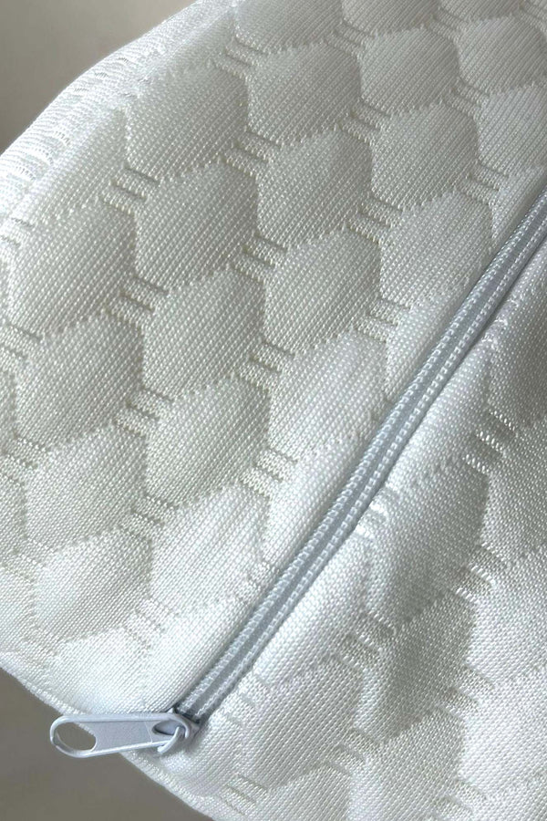 Valessa Orthopedic Memory Foam Pillow Heart-shaped Visco Pillow for Between the Knees,25x22x13 cm