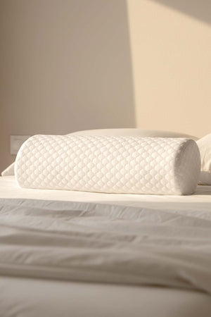 Valessa Orthopedic Memory Foam Pillow Multipurpose Pillow: Neck Pillow, Lumbar Support, Neck Pillow, Leg Visco Pillow, 40x18x12 cm