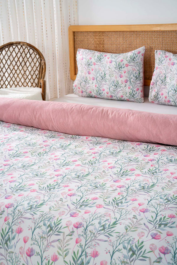 Cherie Single Duvet Cover Set – Cotton