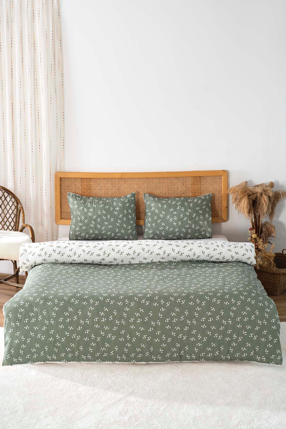 Lavinya Double Bed Duvet Cover Set - Cotton