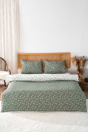 Lavinya Double Bed Duvet Cover Set - Cotton