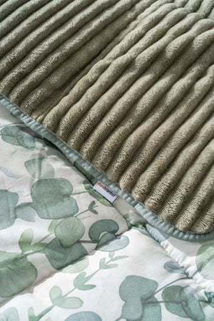 Eucalyptus Double Size Tresa Bedding & Dowry Set