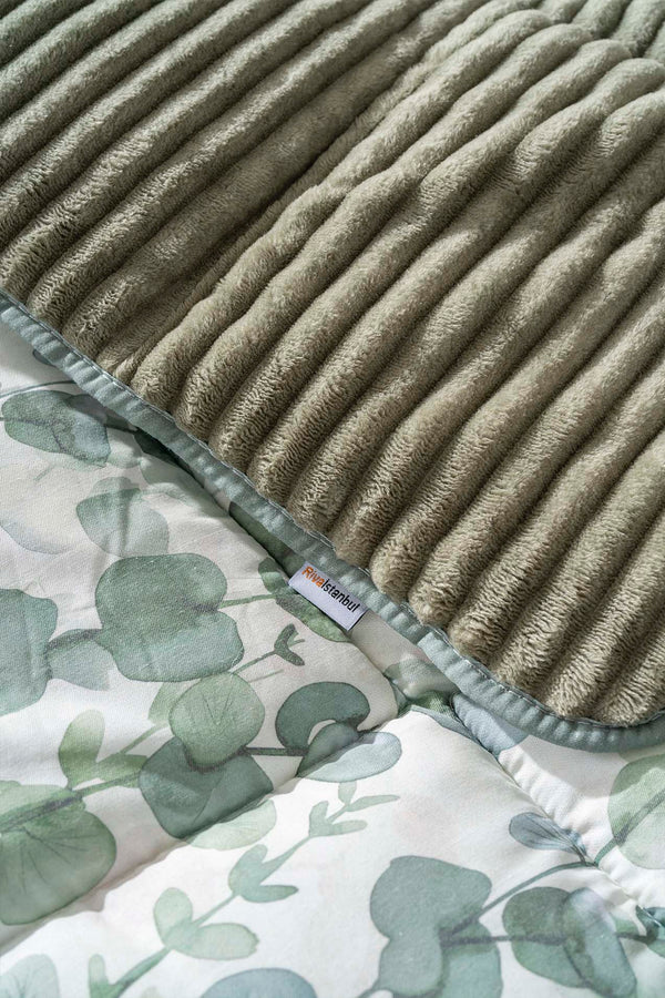 Eucalyptus Double Size Tresa Bedding & Dowry Set