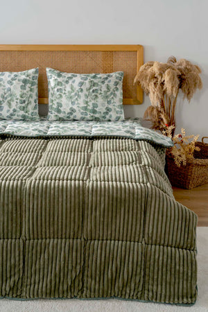 Eucalyptus Double Size Tresa Bedding & Dowry Set