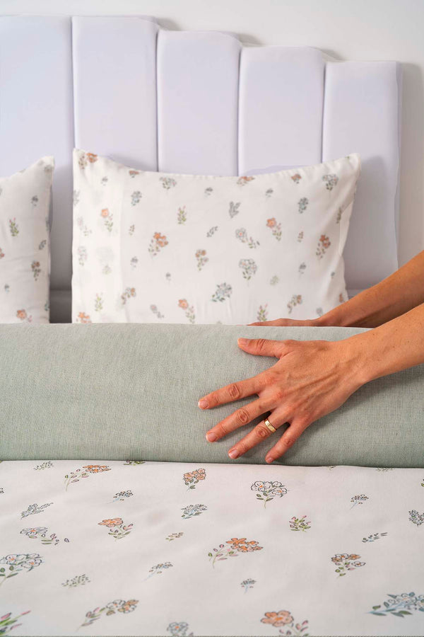 Blush Double Duvet Cover Set Cotton