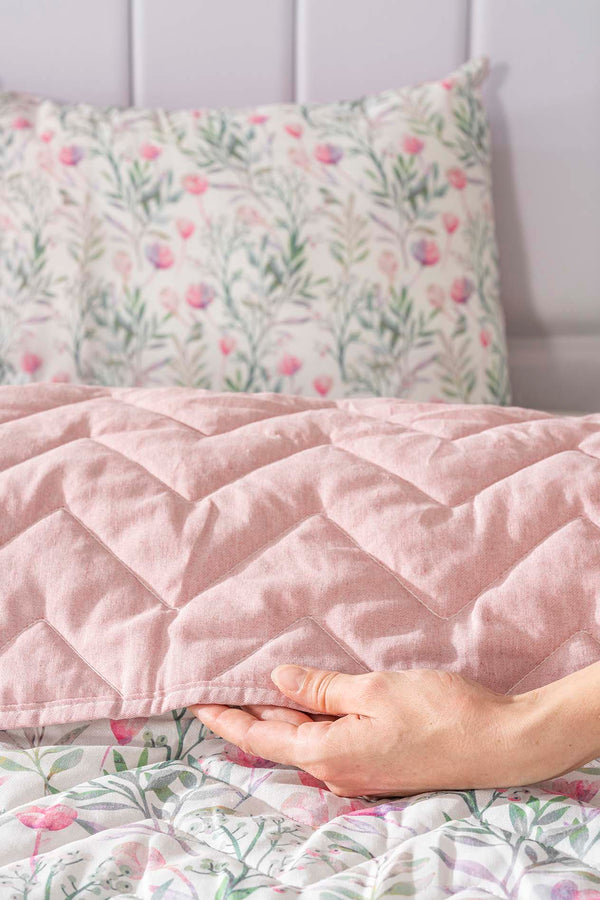 Cherie Cotton Double Quilted Pique & Bedspread