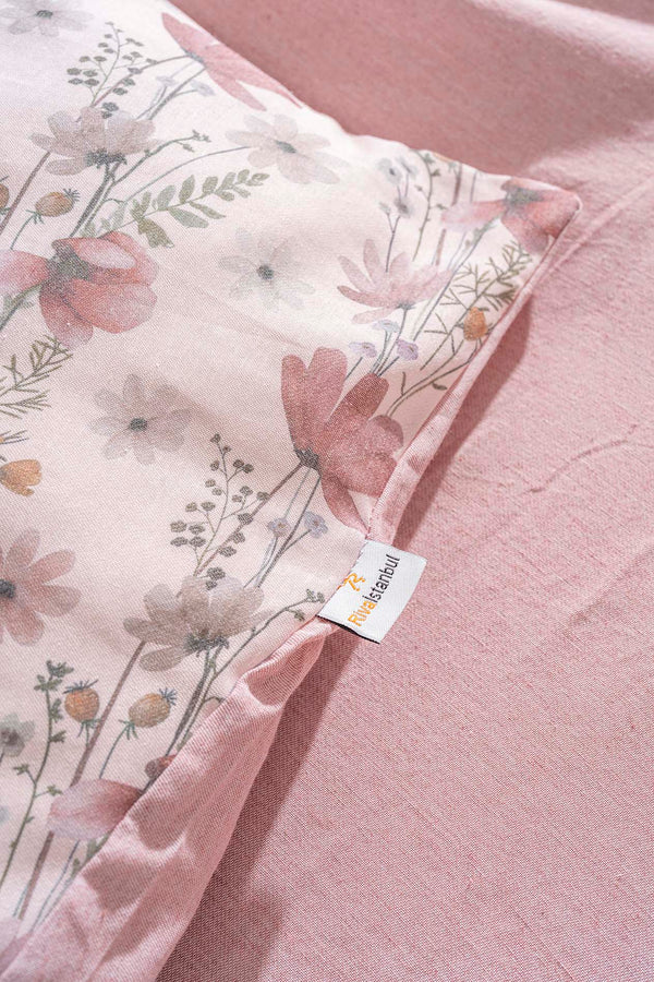 Miranda Rose Double Duvet Cover Set – Cotton