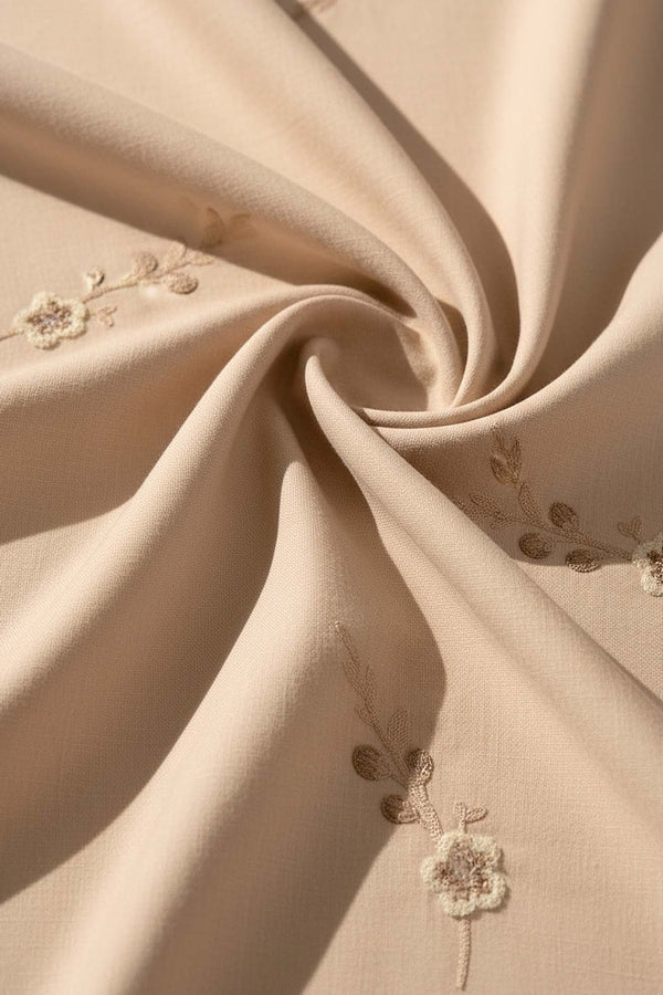 Cappy Seren Pattern Double Embroidered Bedspread Set