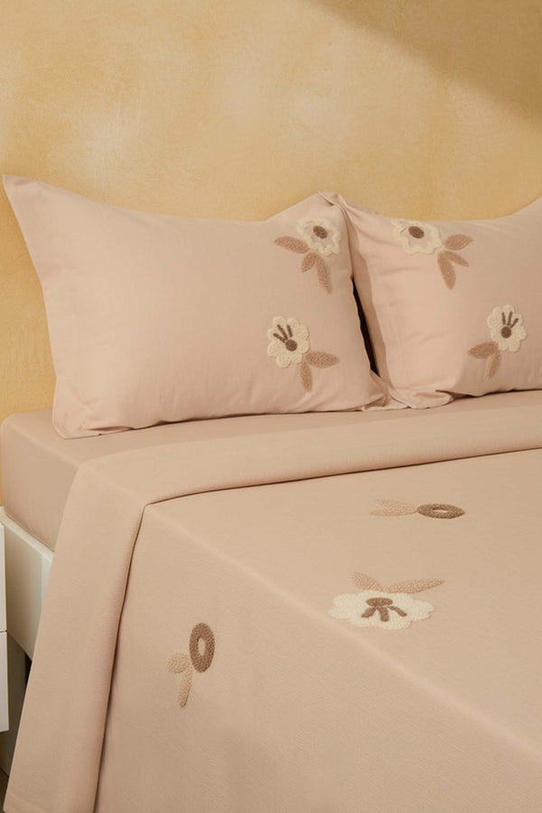 Cappy Lalezar Double Embroidered Bedspread Set