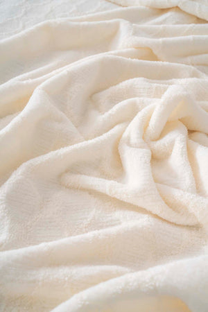 Allen  Jacquard & Tufted Bedspread – Single Piece Coverlet, Double Size, 200x230 cm