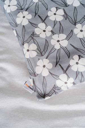 Henna Grey Double Bedding Set Cotton