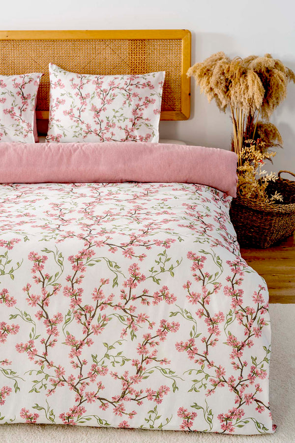 Sakura Single Duvet Cover Set – Cotton