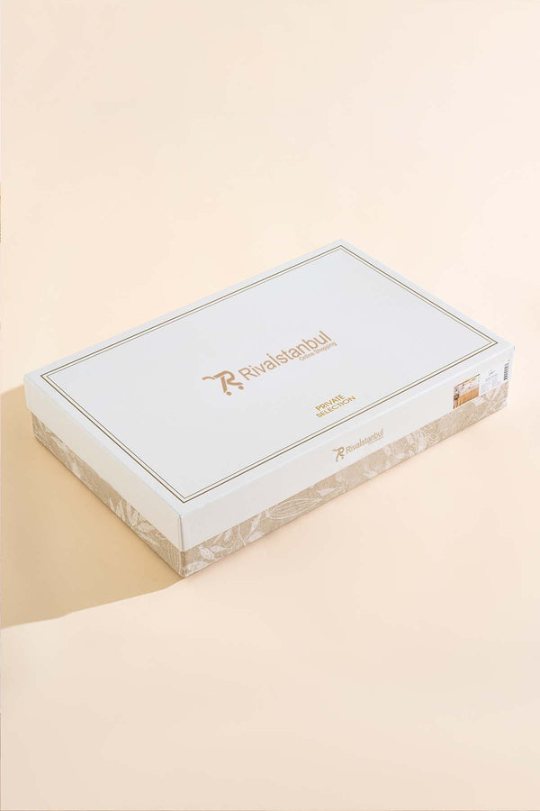 Brianna Grey Double Duvet Cover & Bedspread Set – 7-Piece Bridal Set | 100% Cotton