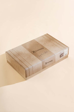 Silvano Brown Double %100 Cotton 7 Piece Bedspread & Bedding Set