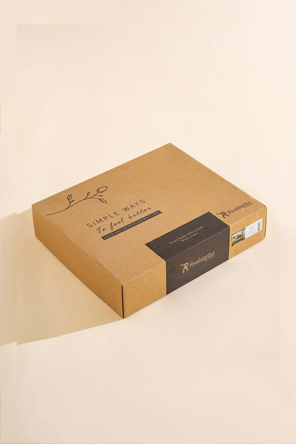 Tziana Khaki Green Double Jacquard Bedspread Set – 3 Piece Bedding Set